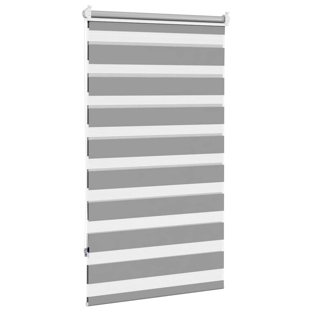 Szürke zebra roló 70,9 x 120 cm szövet szélesség 66,7 cm