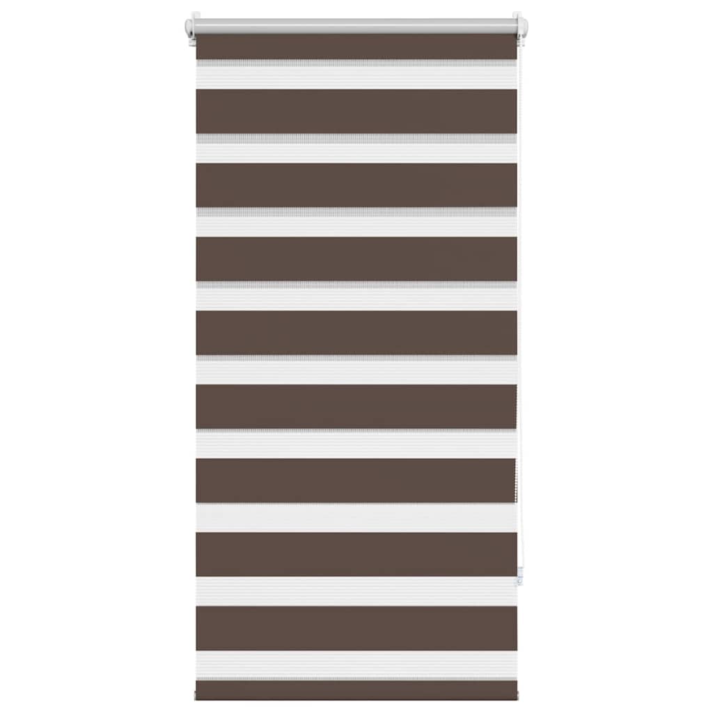 Zebra roló 80,9 x 150 cm, szövetszélesség 76,7 cm, kávébarna
