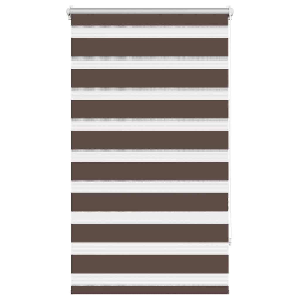 Zebra roló 90,9 x 150 cm, szövetszélesség 86,7 cm, kávébarna