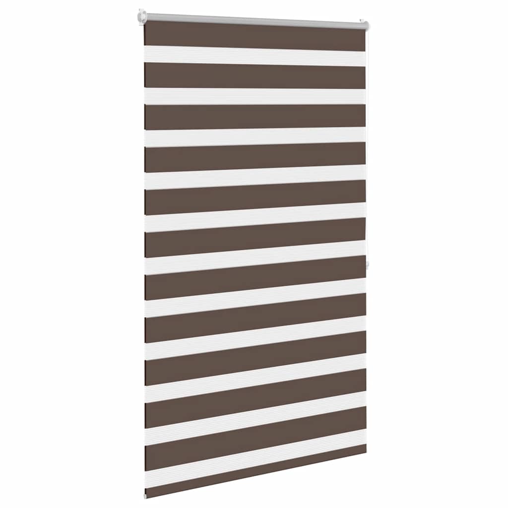 Zebra roló 100,9 x 175 cm, szövetszélesség 96,7 cm, kávébarna