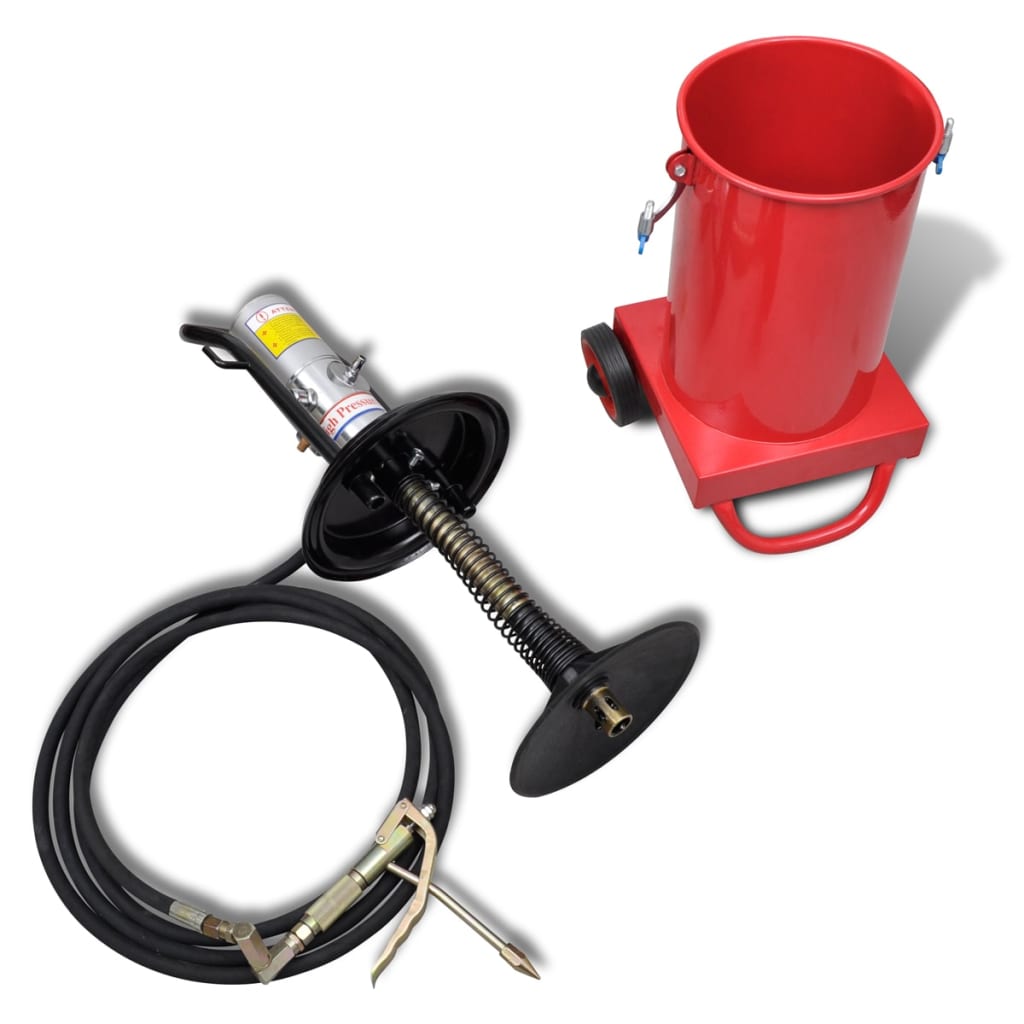 Pneumatikus kenőolaj injekciós fecskendő 12 liter