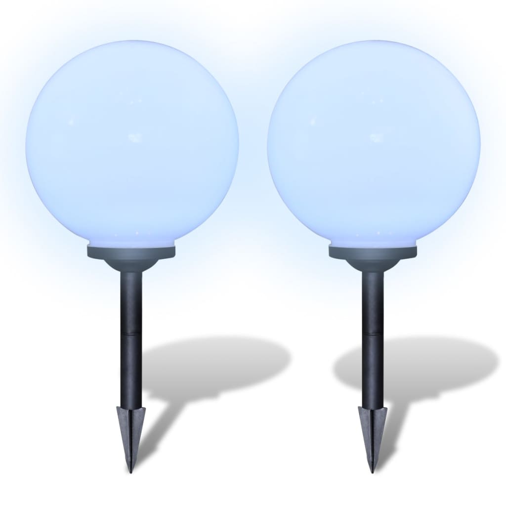 2 db kültéri tüske ösvény led-es lámpa 30 cm