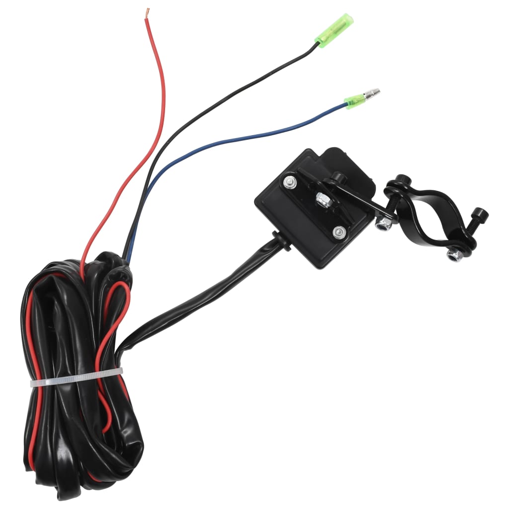 12 v-os elektromos csörlő 1360 kg szerelőlappal görgős léccel 12 v-os elektromos csörlő 1360 kg szerelőlappal görgős léccel