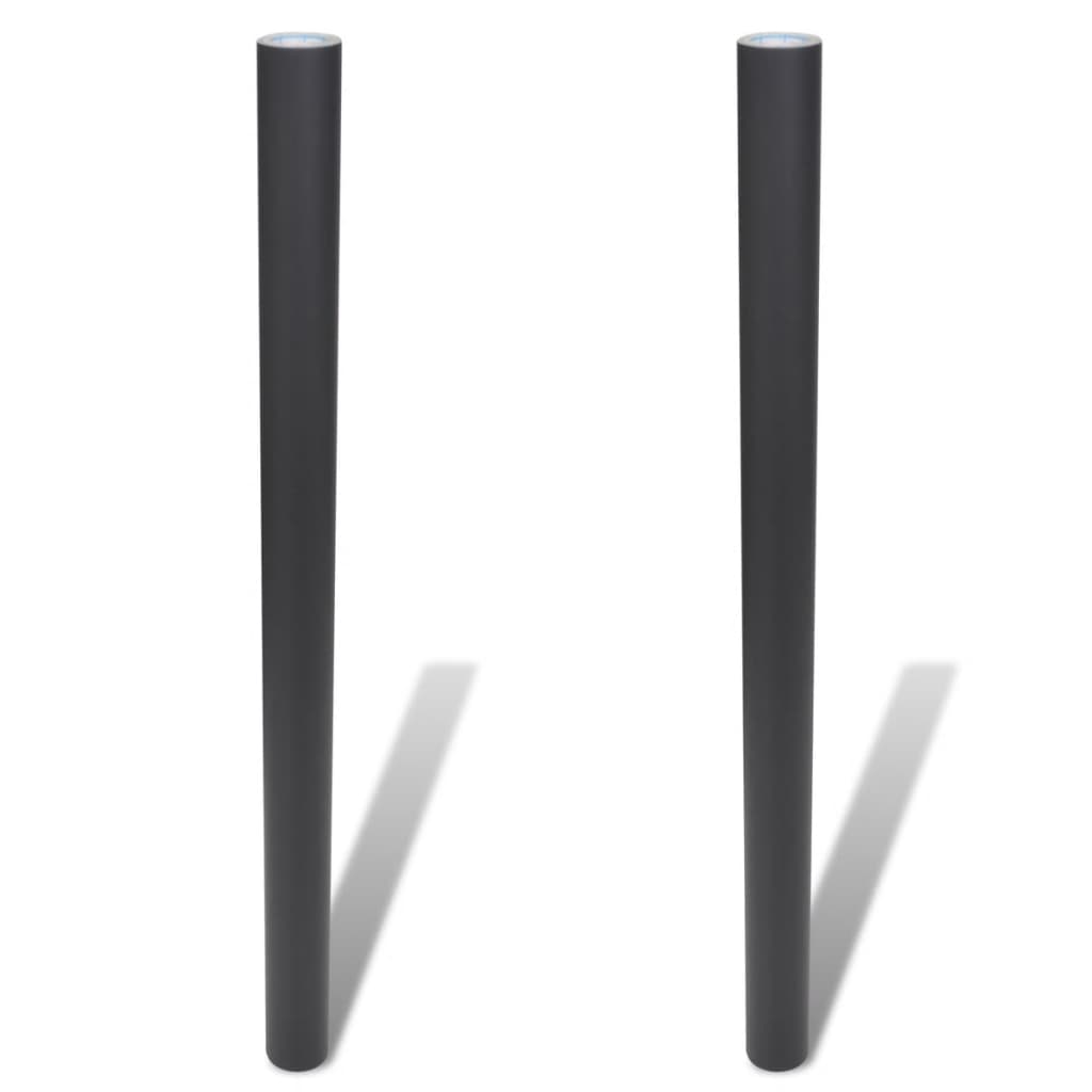 2 tekercs öntapadós fali táblafólia krétákkal 0,6 x 2 m