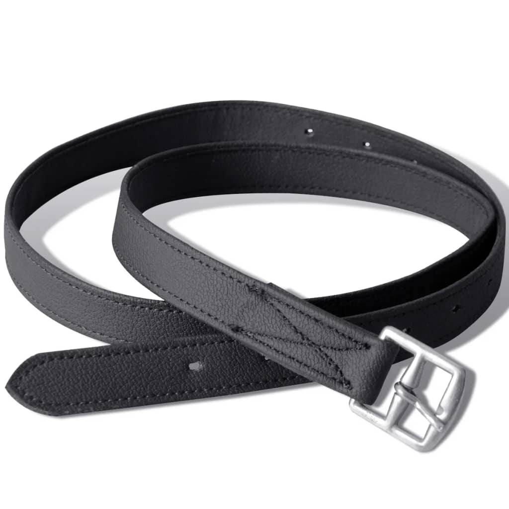 Lovaglás nyereg készlet 17,5 "valódi bőr fekete 18 cm 5-az-1- be