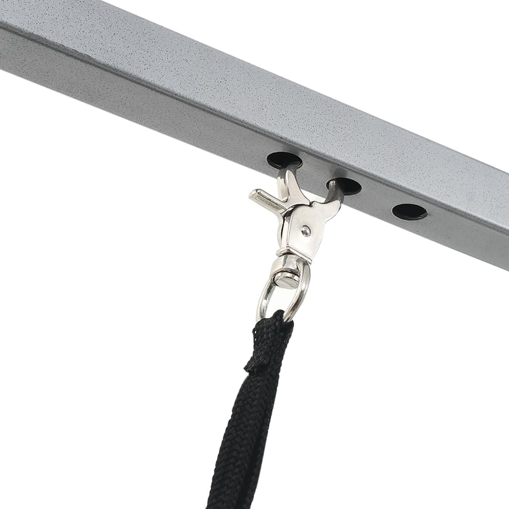 Hordozható kutyakozmetikai asztal görgőkkel