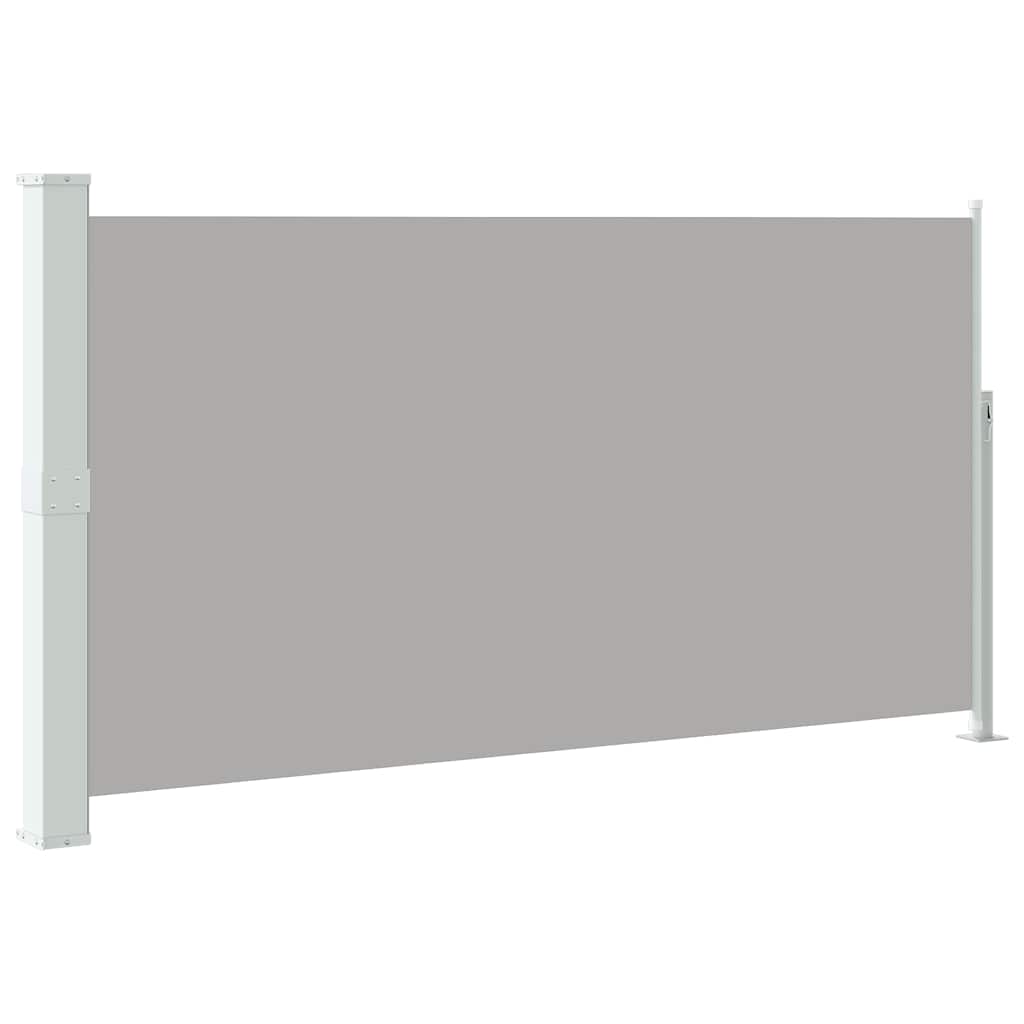 Veranda behúzható válaszfal 160 x 300 cm szürke