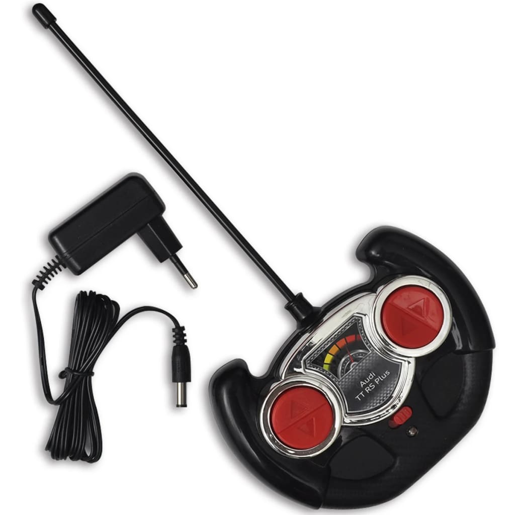 Audi tt rs elektromos kisautó távirányítóval piros