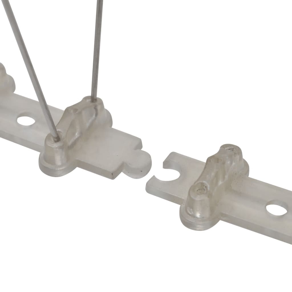 6 db 3 m-es kétsoros műanyag madár- és galambriasztó tüske