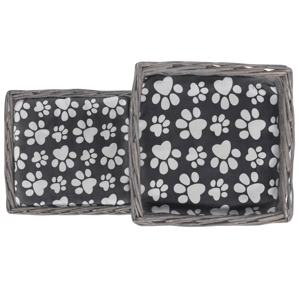 Fűzfa macskabútor kisállatház/ágy/kastély/kaparóoszlop párnával