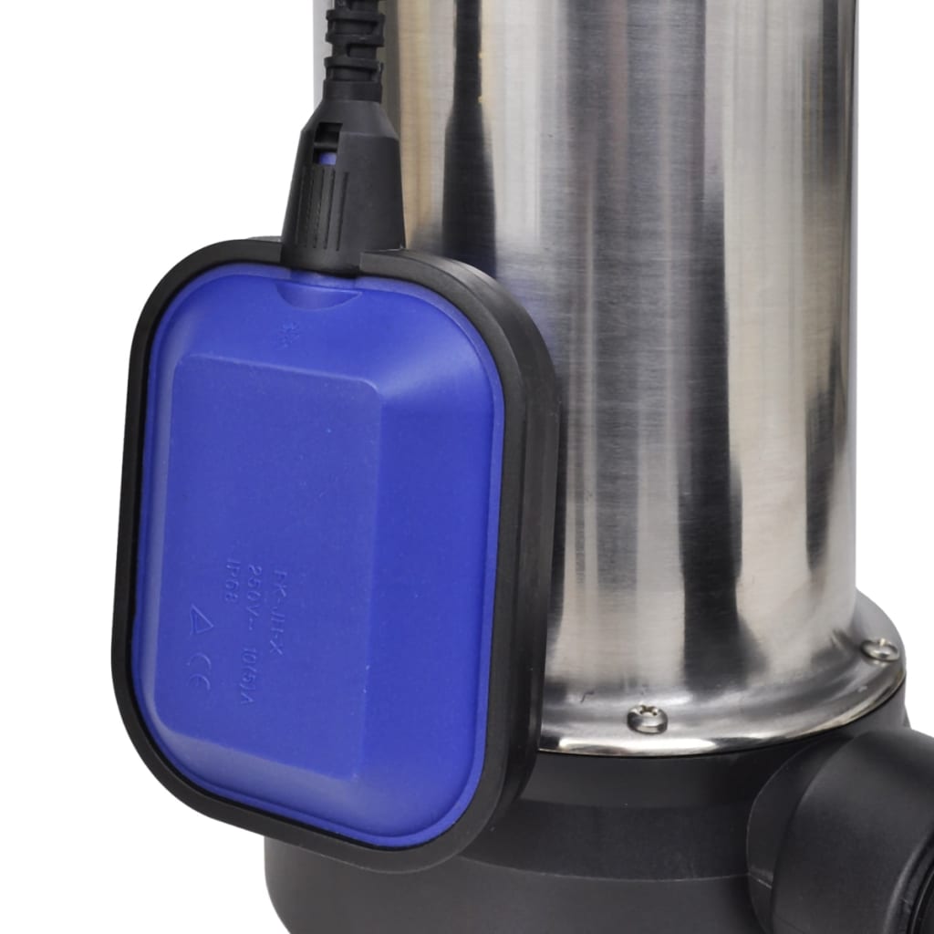 Szennyvíz merülőszivattyú 1100 w 16500 l/óra Szennyvíz merülőszivattyú 1100 w 16500 l/óra