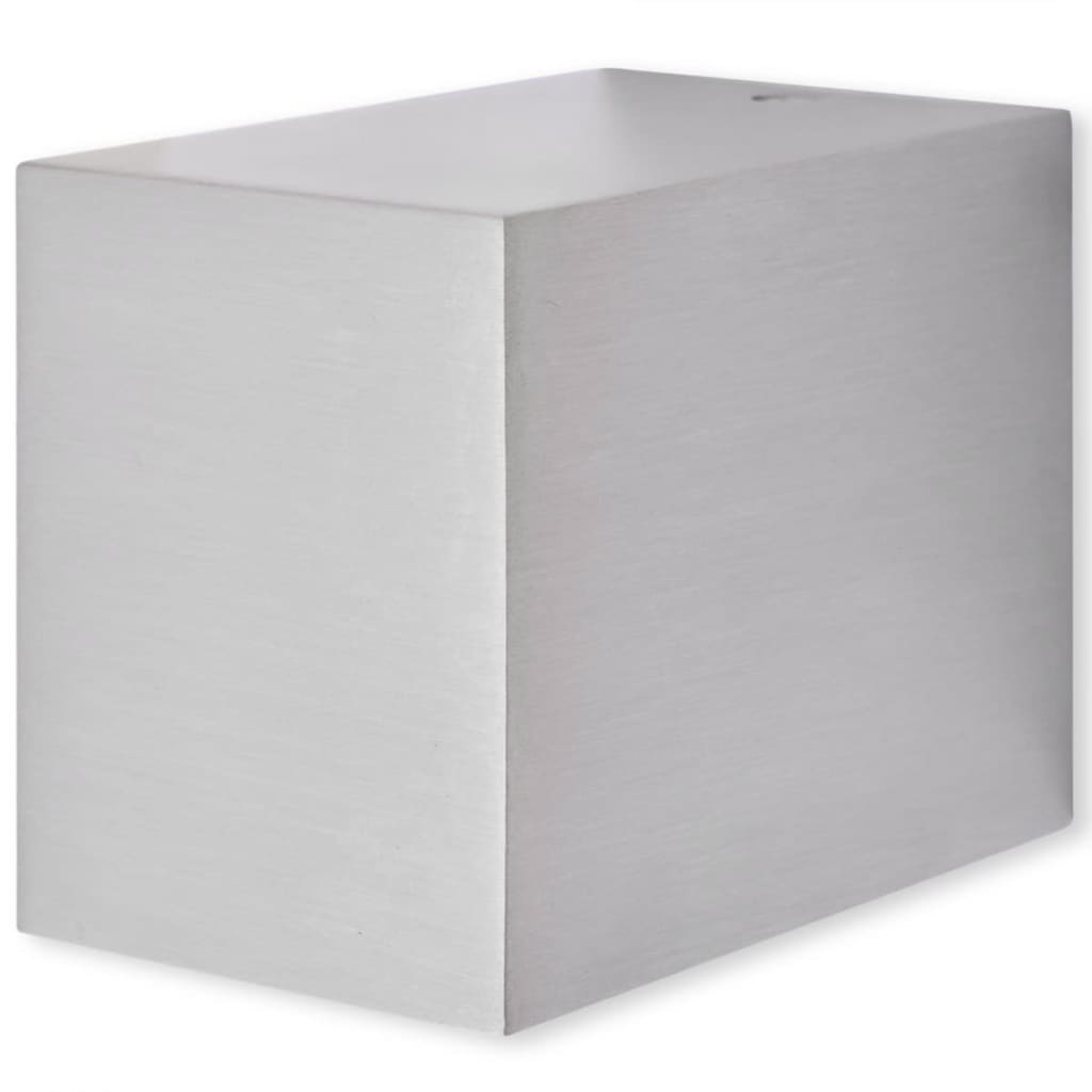 2 darab kültéri kocka fali lámpa