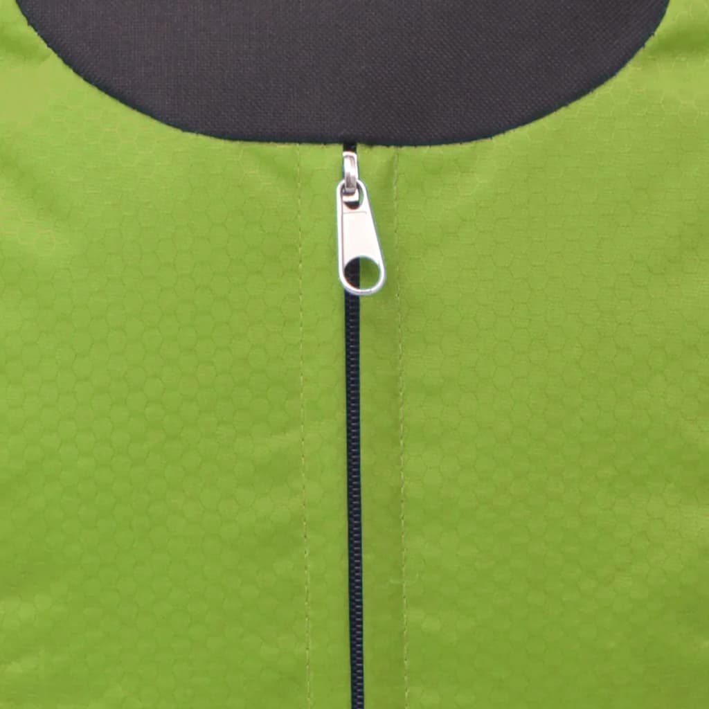 Fekete és zöld 40 l túrázó hátizsák