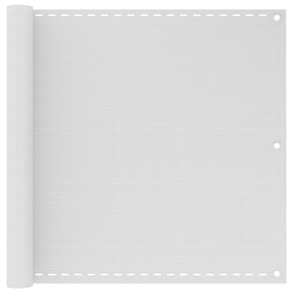90x400 cm fehér hdpe erkély ablak sötétítő
