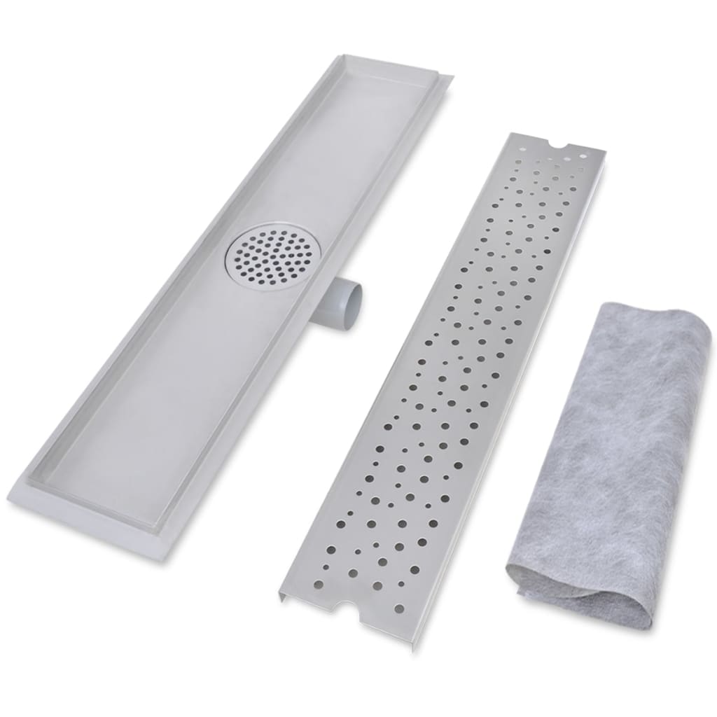 630x140 mm lineáris rozsdamentes acél buborék zuhany lefolyó 630x140 mm lineáris rozsdamentes acél buborék zuhany lefolyó