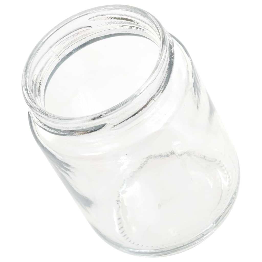 48 db 230 ml-es befőttesüveg piros tetővel 48 db 230 ml-es befőttesüveg piros tetővel