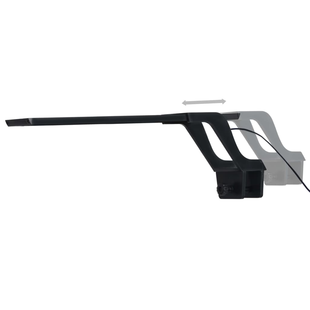 Kék és fehér led-lámpa akváriumhoz szorítóval 35 - 55 cm