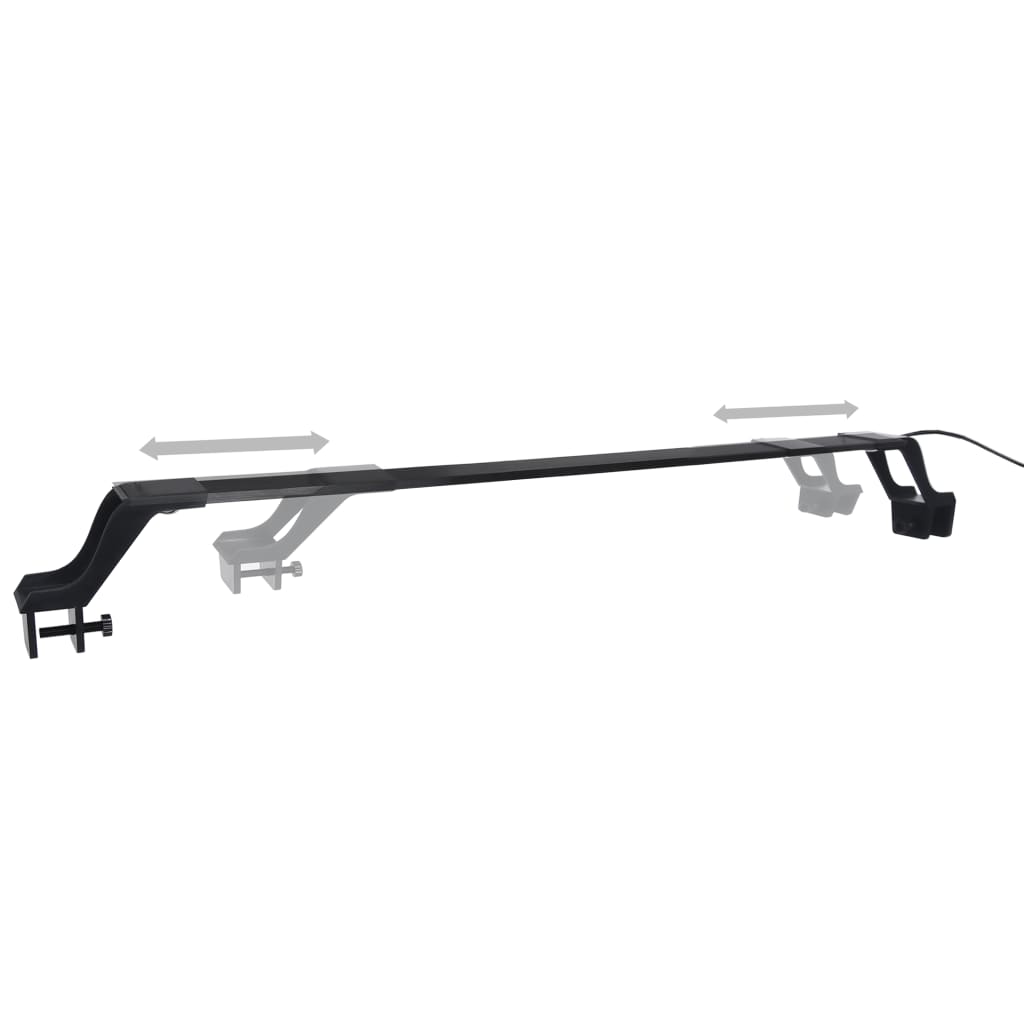 Kék és fehér led-lámpa akváriumhoz szorítókkal 55 - 70 cm