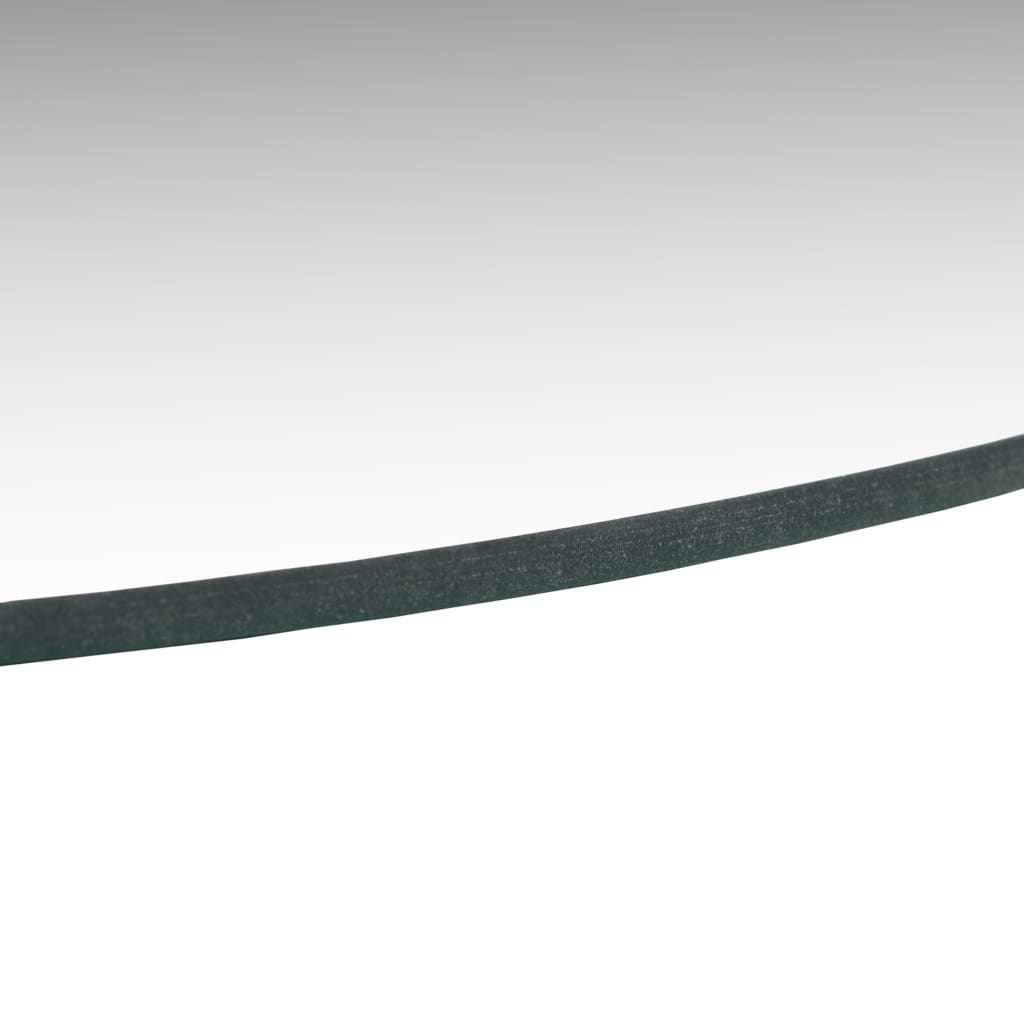 Kör alakú keret nélküli üveg tükör 30 cm