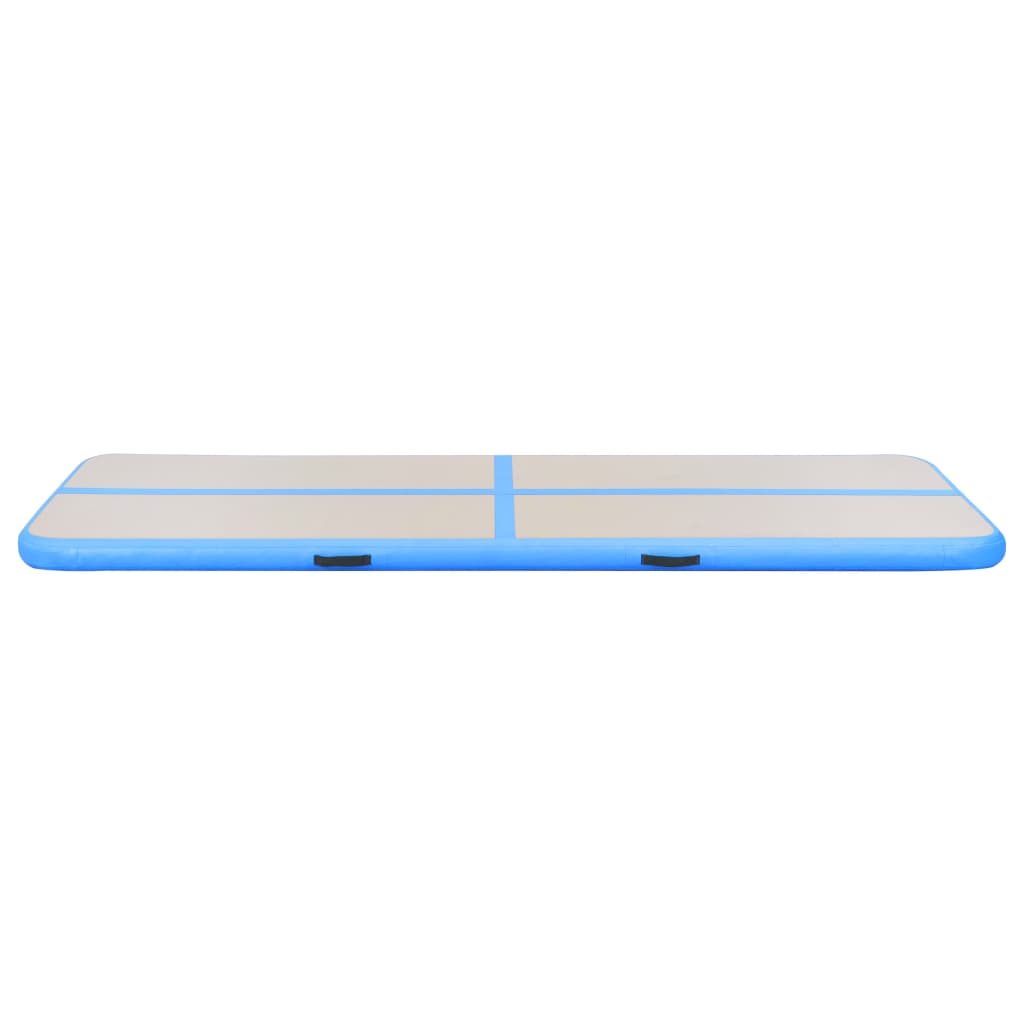 Kék pvc felfújható tornaszőnyeg pumpával 700 x 100 x 10 cm Kék pvc felfújható tornaszőnyeg pumpával 700 x 100 x 10 cm
