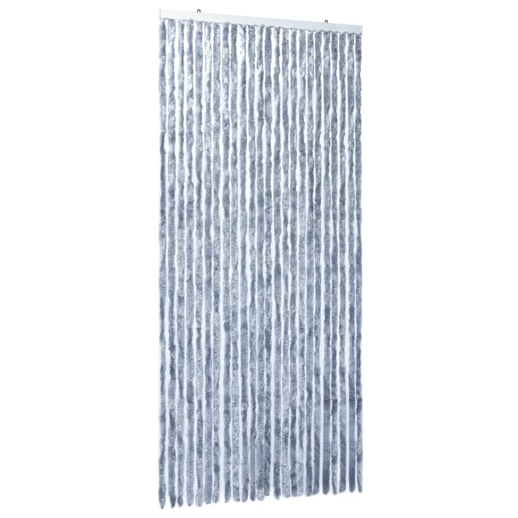 Ezüstszínű zsenília rovarfüggöny 100 x 220 cm Ezüstszínű zsenília rovarfüggöny 100 x 220 cm