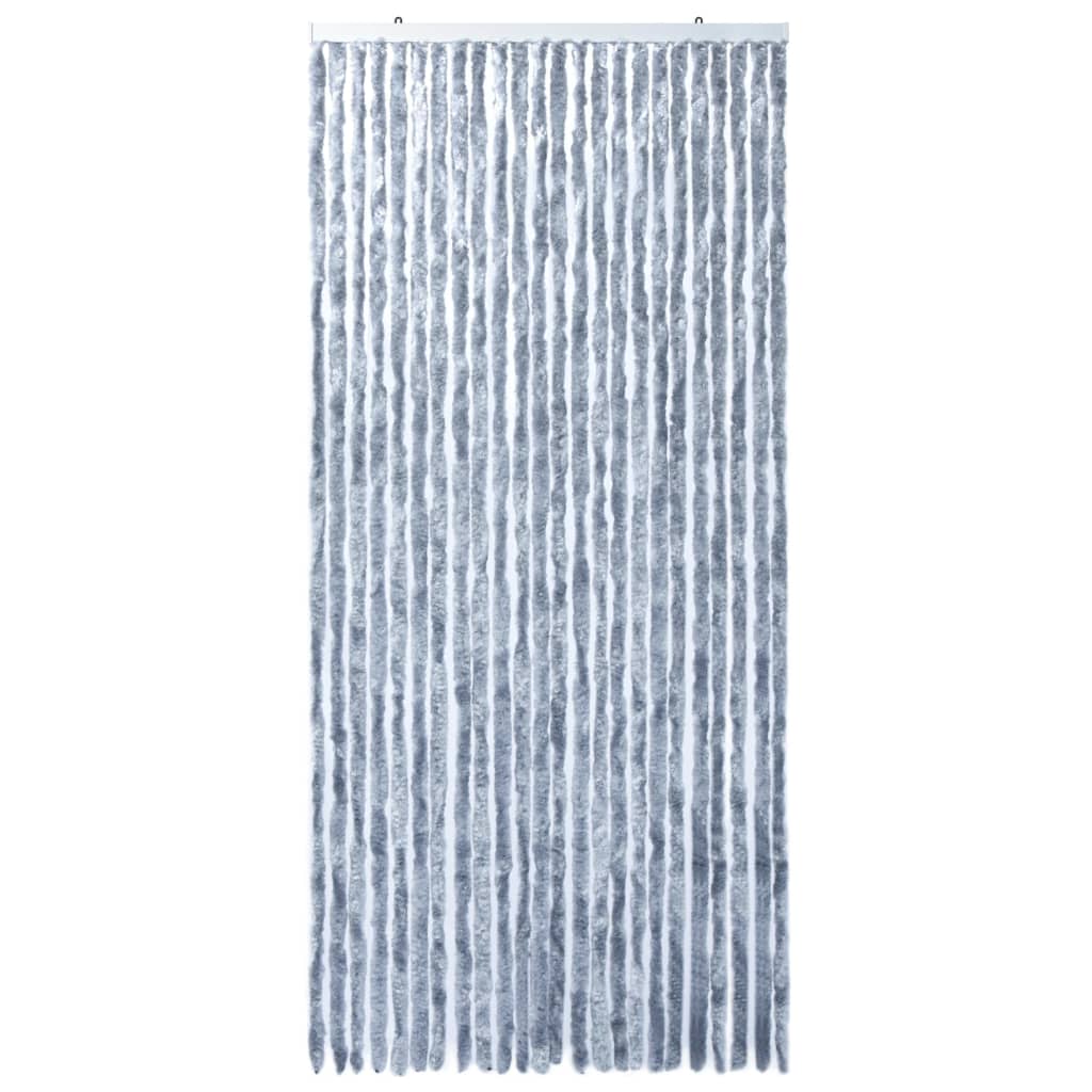 Ezüstszínű zsenília rovarfüggöny 100 x 220 cm Ezüstszínű zsenília rovarfüggöny 100 x 220 cm