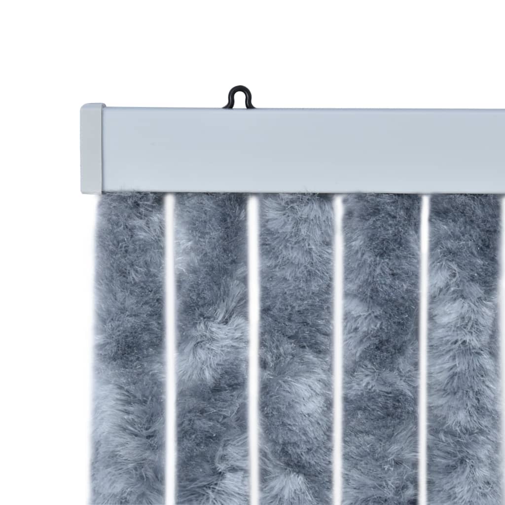 Ezüstszínű zsenília rovarfüggöny 100 x 220 cm Ezüstszínű zsenília rovarfüggöny 100 x 220 cm