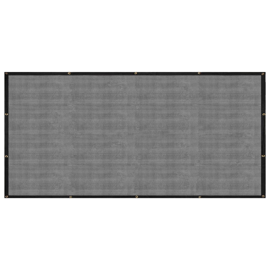 Fekete hdpe pótkocsiháló 2,5 x 4,5 m