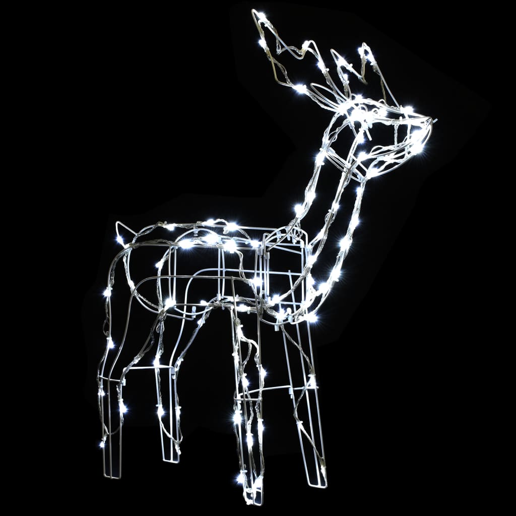3 db 229 led-es rénszarvas alakú karácsonyi díszvilágítás