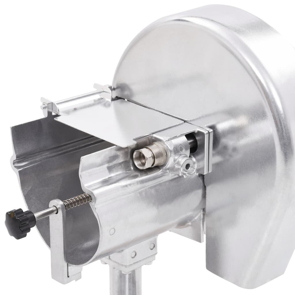 Ezüst alumínium kézi zöldségvágó 22 x 44,5 cm