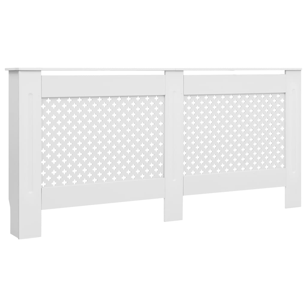Fehér mdf radiátorburkolat 172 x 19 x 81,5 cm