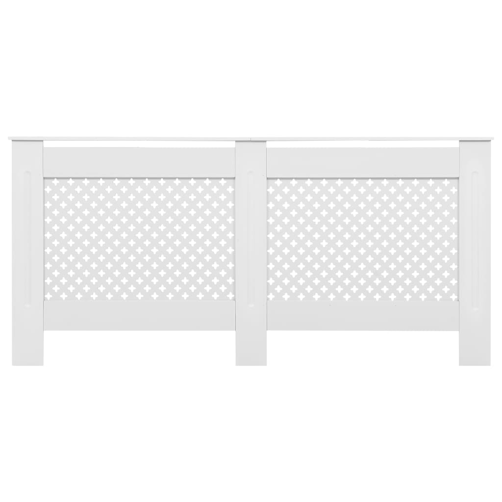 Fehér mdf radiátorburkolat 172 x 19 x 81,5 cm