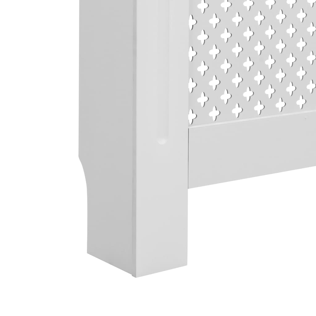 Fehér mdf radiátorburkolat 172 x 19 x 81,5 cm
