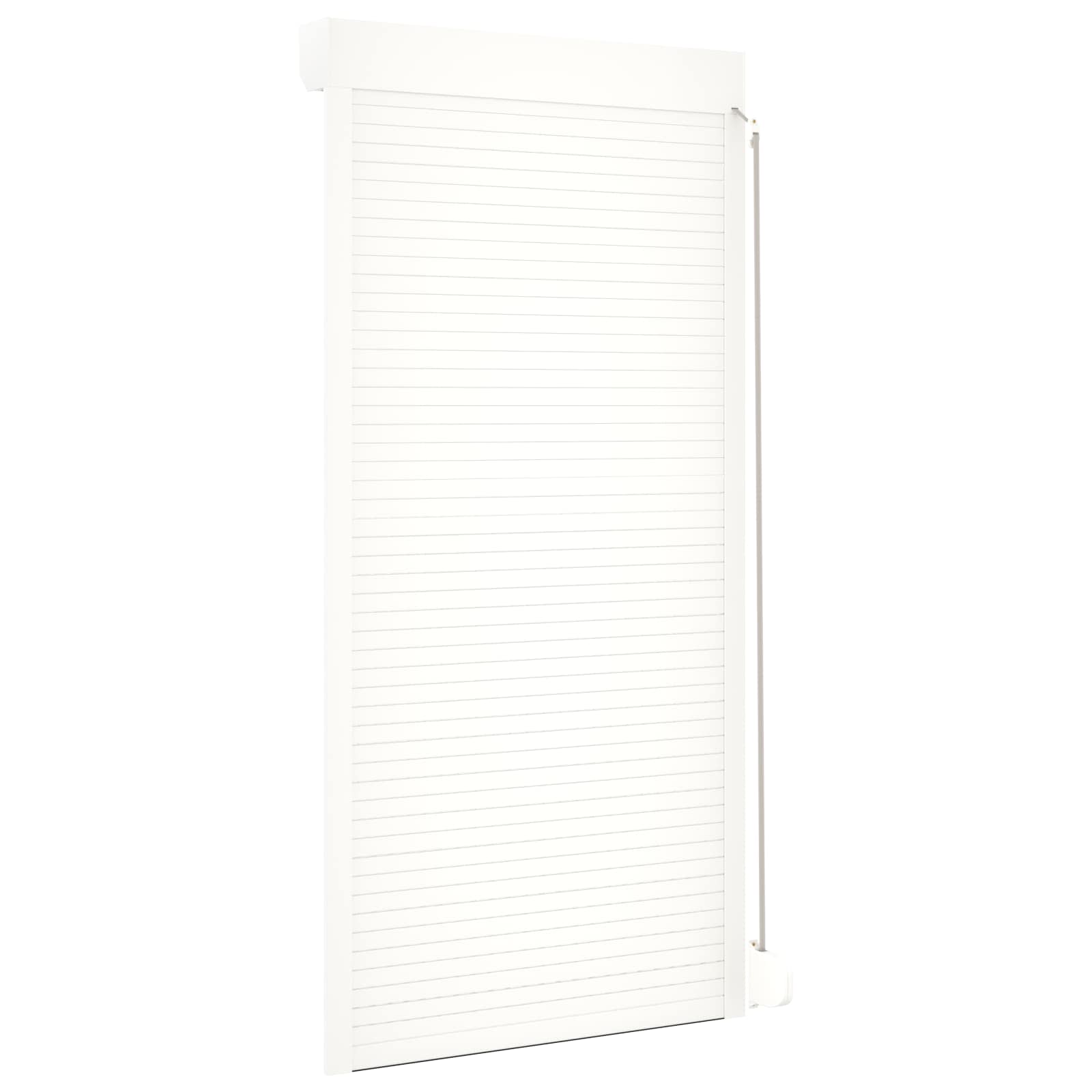 Roló fehér 100 x 210 cm alumínium és poliuretán