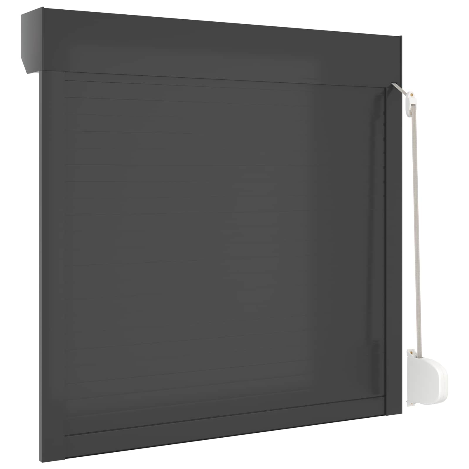 Roló antracit 100 x 100 cm alumínium és poliuretán