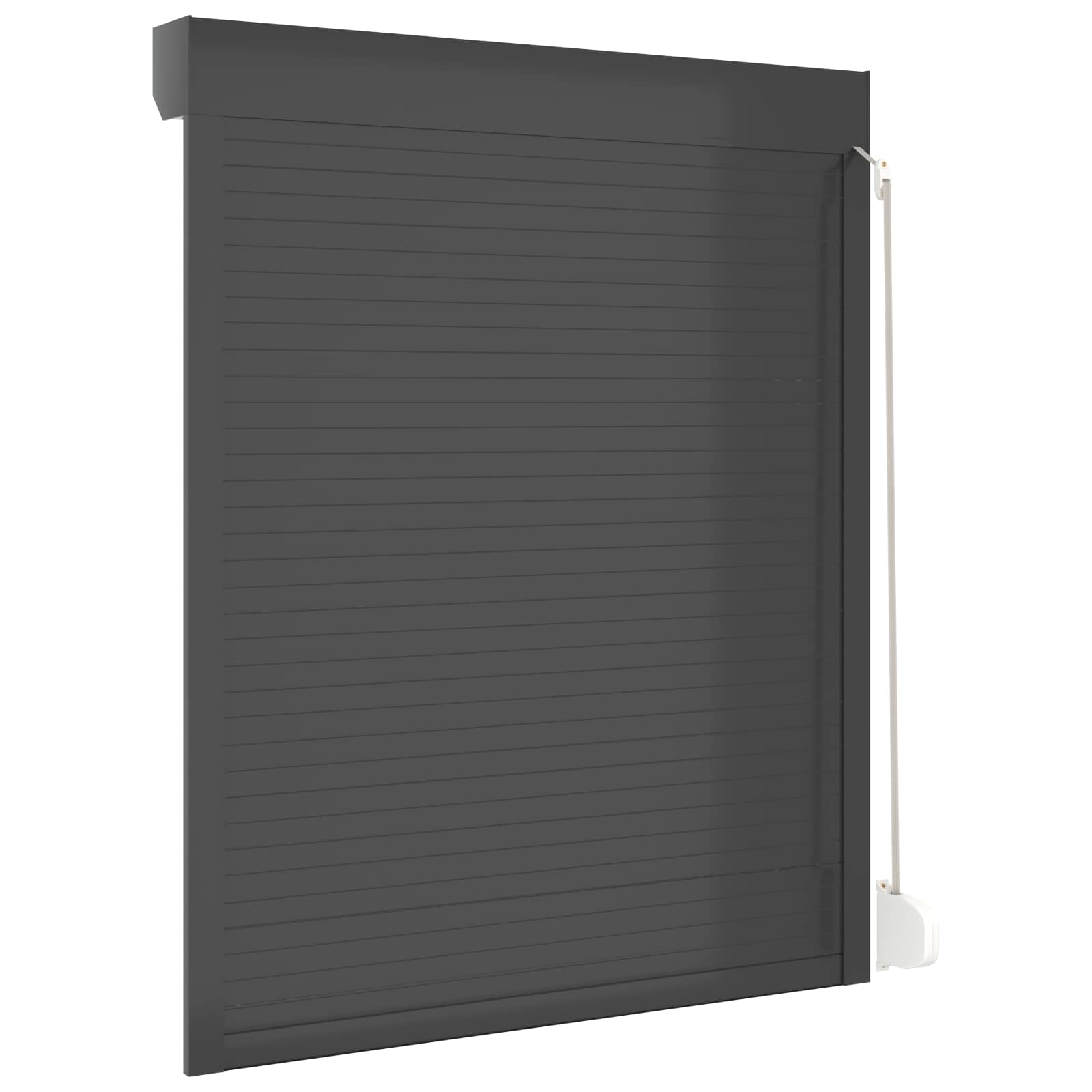 Roló antracit 120 x 150 cm alumínium és poliuretán