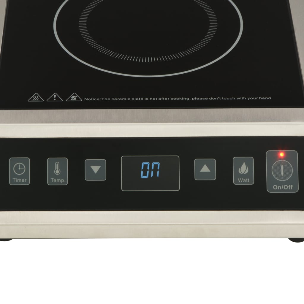 Elektromos indukciós asztali főzőlap érintőképernyővel 3500 w