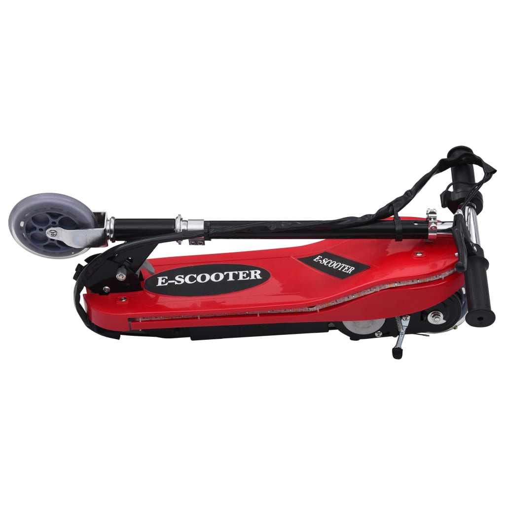 Piros elektromos roller led-del 120 w