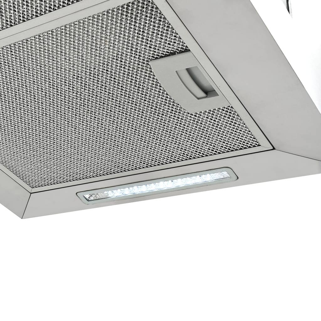 Rozsdamentes acél lcd érintőképernyős sziget páraelszívó 55 cm