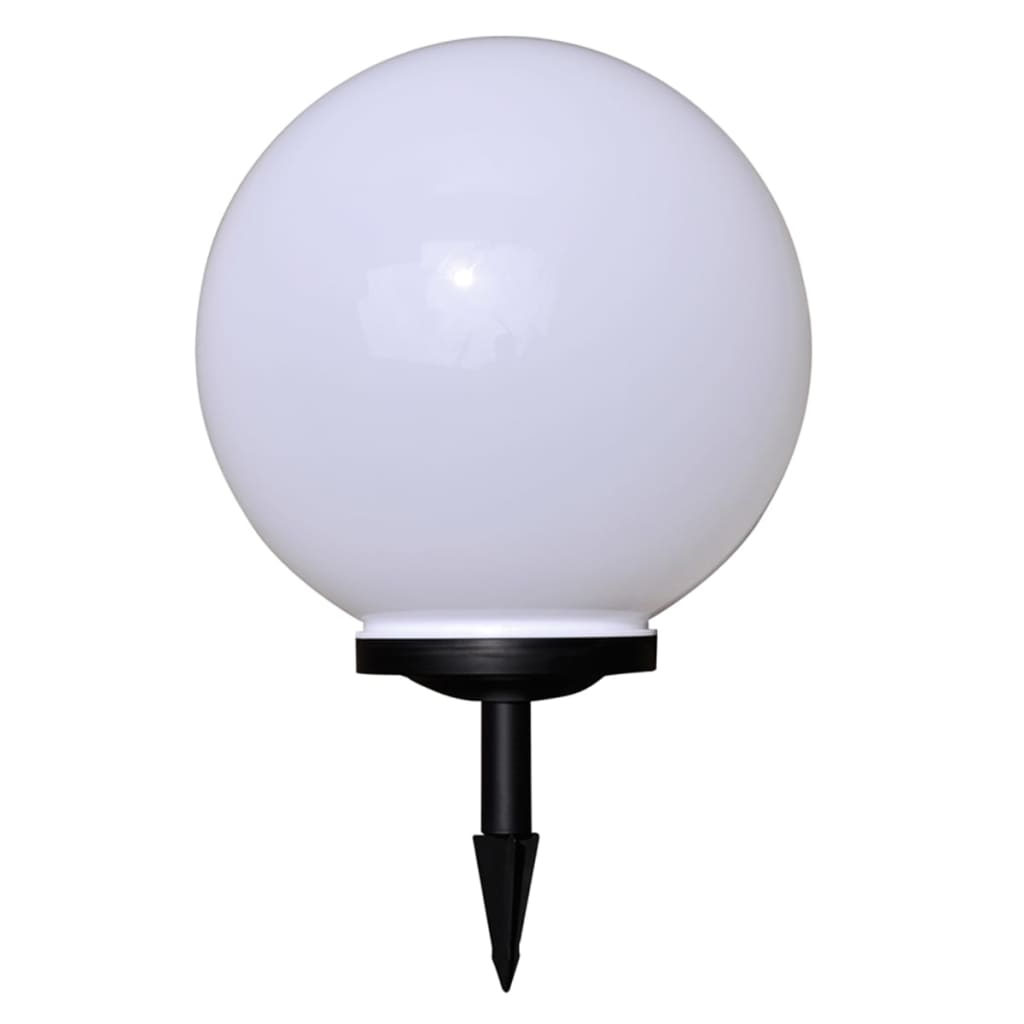 2 db kültéri gyalogjáró led-lámpa cölöppel 40 cm
