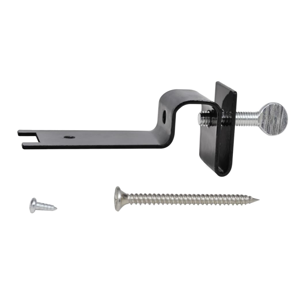 12 darab fekete kültéri napelemes led kerítéslámpa