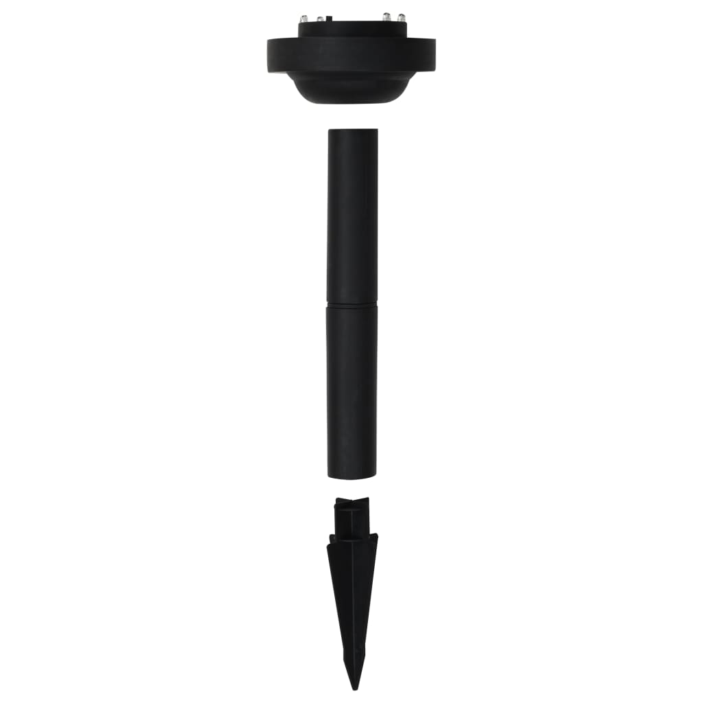 4 db napelemes kültéri led gömblámpa 30 cm rgb