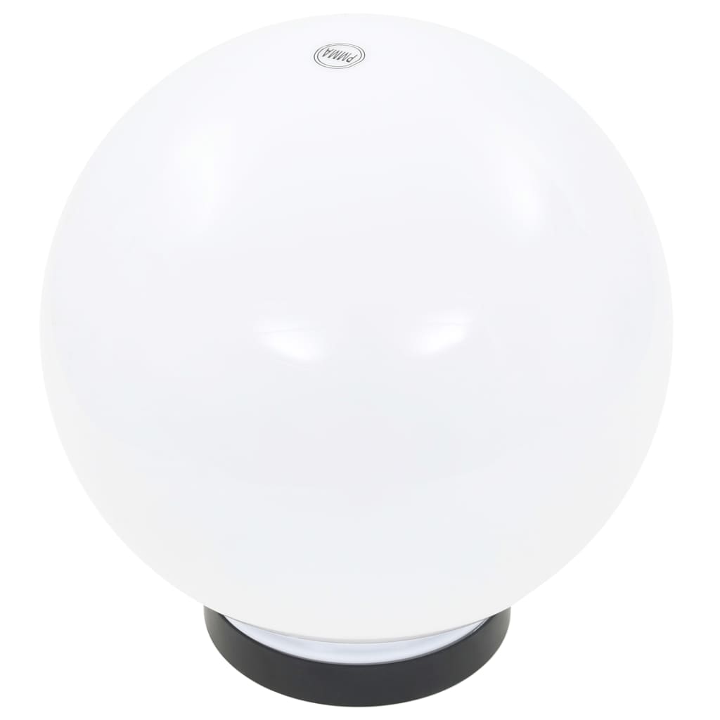 4 db led gömblámpa 20 cm pmma