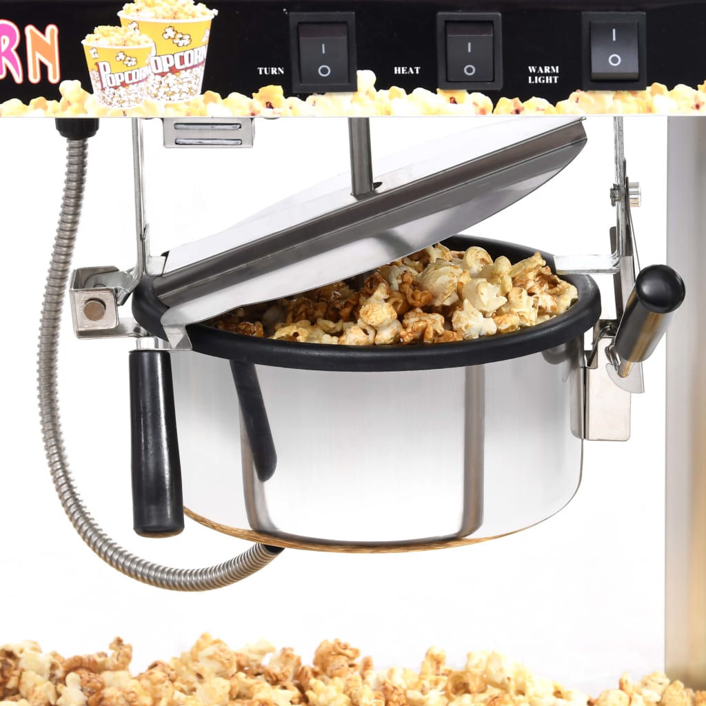 Popcorn készítő gép teflon bevonatú edénnyel 1400 w