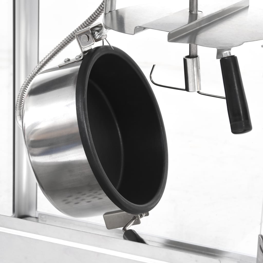 Popcorn készítő gép teflon bevonatú edénnyel 1400 w