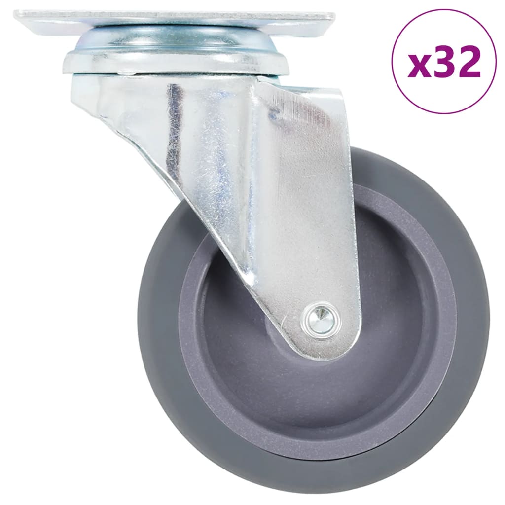 32 darab önbeálló görgő 75 mm