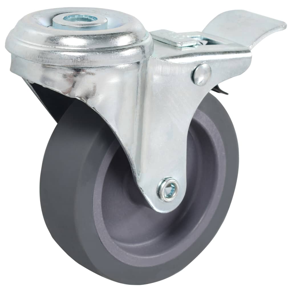 24 db hátfuratos önbeálló görgő 75 mm