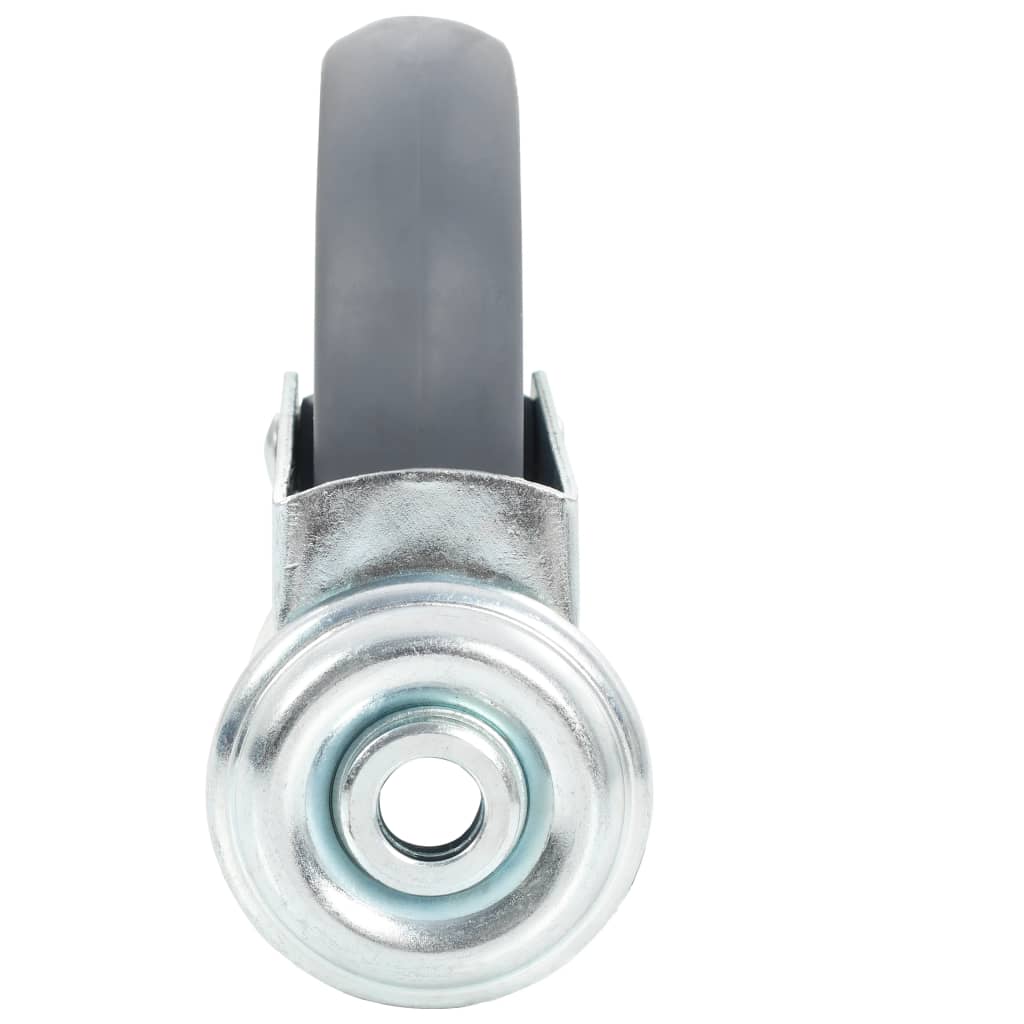 8 db hátfuratos önbeálló görgő 125 mm