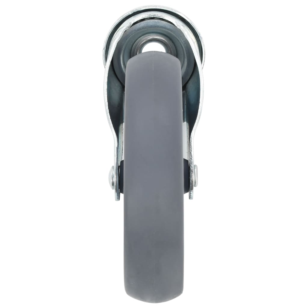 8 db hátfuratos önbeálló görgő 125 mm