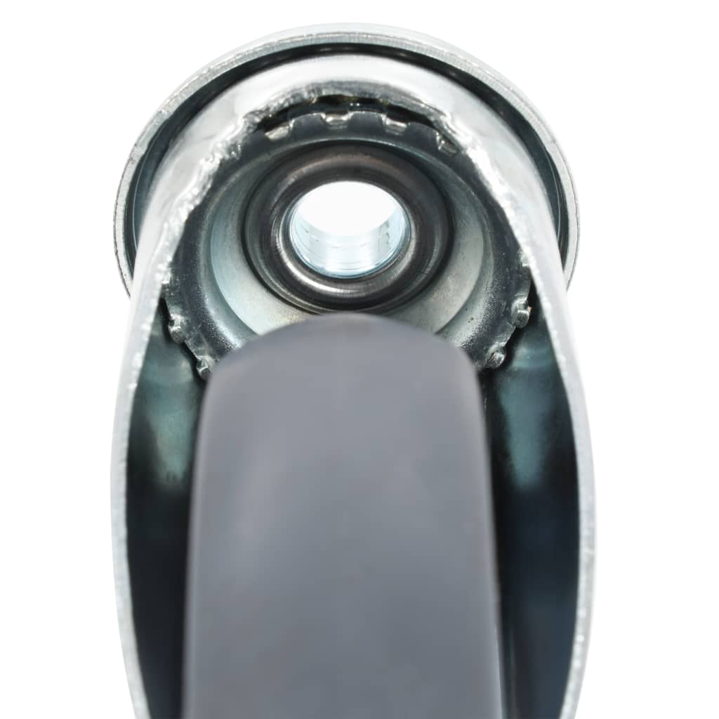 24 db hátfuratos önbeálló görgő 125 mm